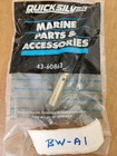 Quicksilver Mercury 43-60863 Throttle Shaft And Gear New. Price: $35.00.