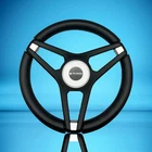 Molino Black W/silver Accents Boat Steering Wheel Gussi Italia Center Cap New. Price: $48.80.